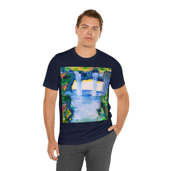 SECRET ISLAND CAVE 3  Unisex Jersey Short Sleeve Tee