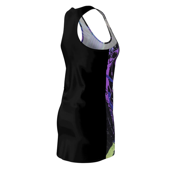 PURPLE  SHADE Women's Racerback Dress