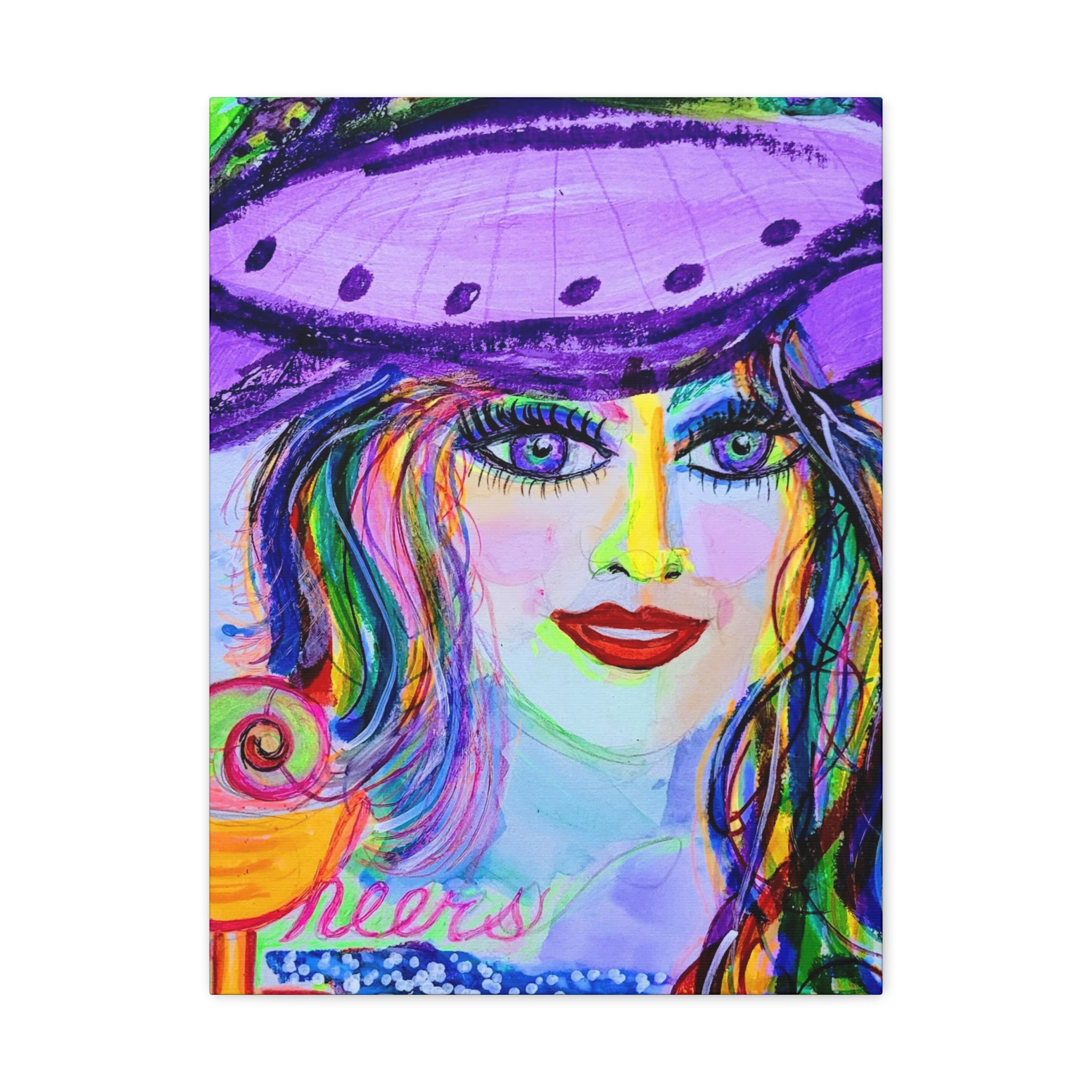 Gallery - Violet -  Canvas Print