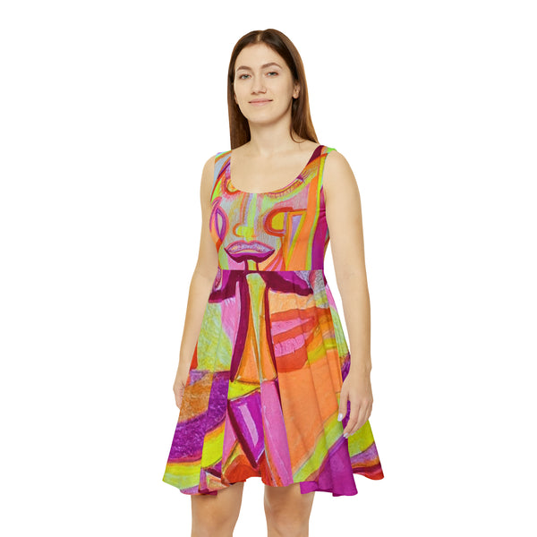 TANGERINA Original Art Dress
