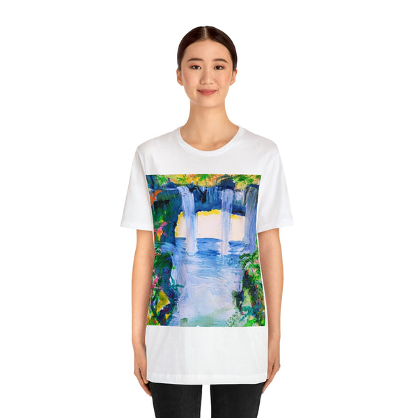 SECRET ISLAND CAVE 3  Unisex Jersey Short Sleeve Tee