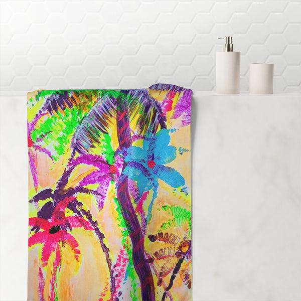 PALMFEST    Mink-Cotton Towel