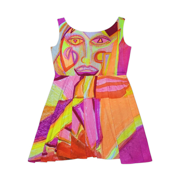 TANGERINA Original Art Dress