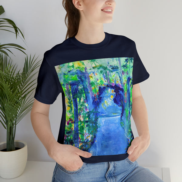 SECRET ISLAND CAVE 2 Wearable Art Unisex Jersey Short Sleeve Tee