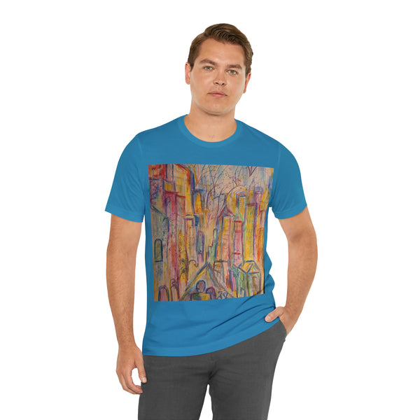 TWO TOAST THE TOWN Unisex Jersey Short Sleeve Tee