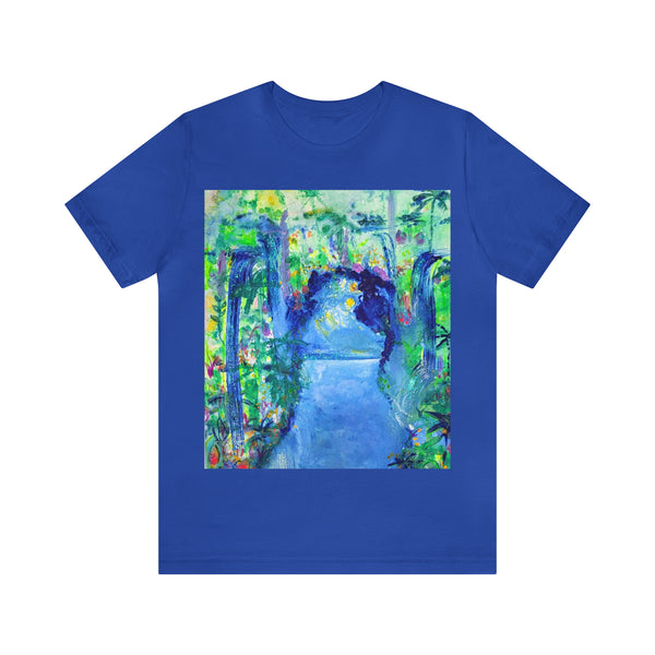 SECRET ISLAND CAVE 2 Wearable Art Unisex Jersey Short Sleeve Tee