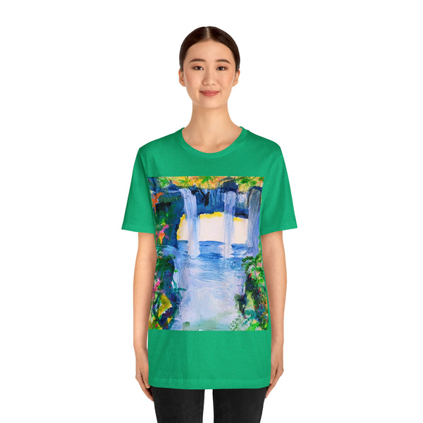 SECRET ISLAND CAVE 3  Unisex Jersey Short Sleeve Tee