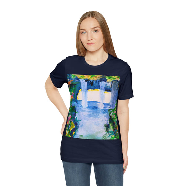 SECRET ISLAND CAVE 3  Unisex Jersey Short Sleeve Tee