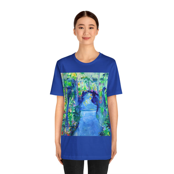 SECRET ISLAND CAVE 2 Wearable Art Unisex Jersey Short Sleeve Tee
