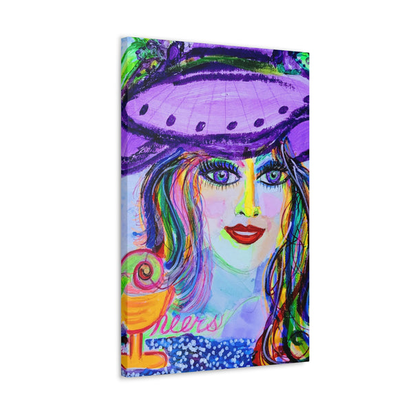 Gallery - Violet -  Canvas Print