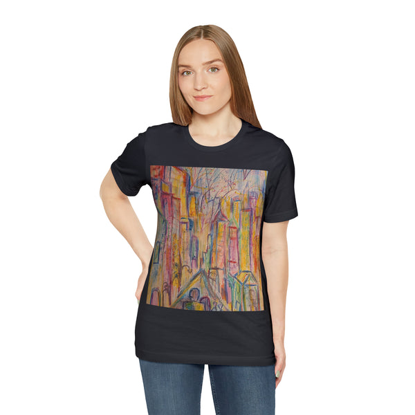 TWO TOAST THE TOWN Unisex Jersey Short Sleeve Tee