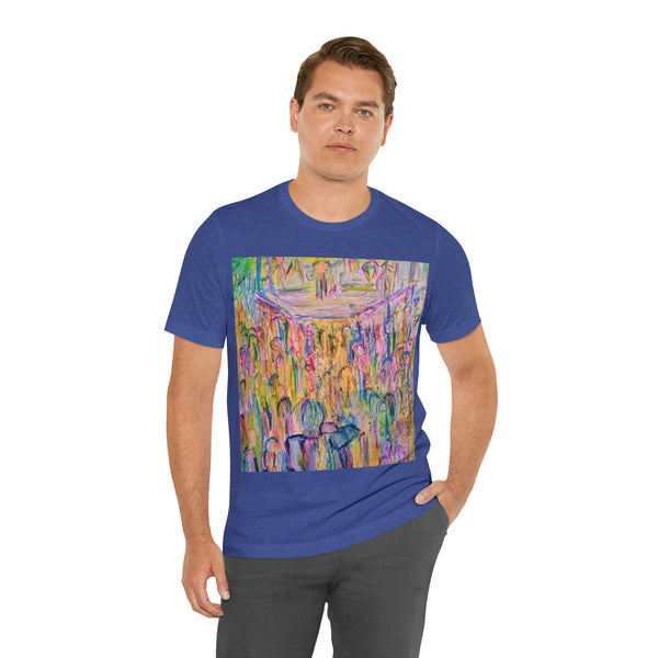 CENTER STAGE   Unisex Jersey Short Sleeve Tee