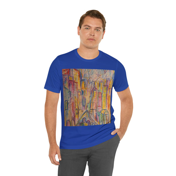 TWO TOAST THE TOWN Unisex Jersey Short Sleeve Tee