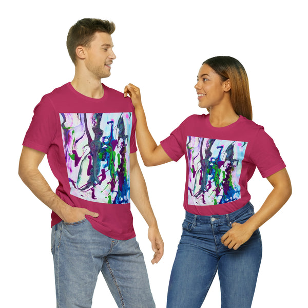 THE JOURNEY  Wearable Art Unisex Jersey Short Sleeve Tee