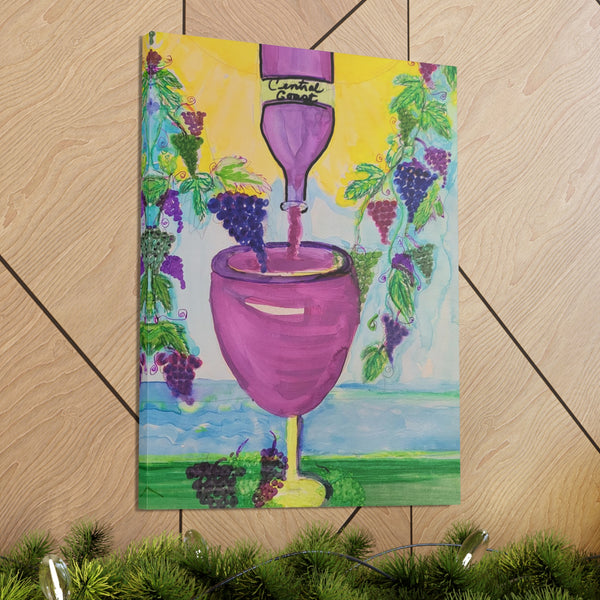 Gallery  - Grape To Glass -  Canvas Print