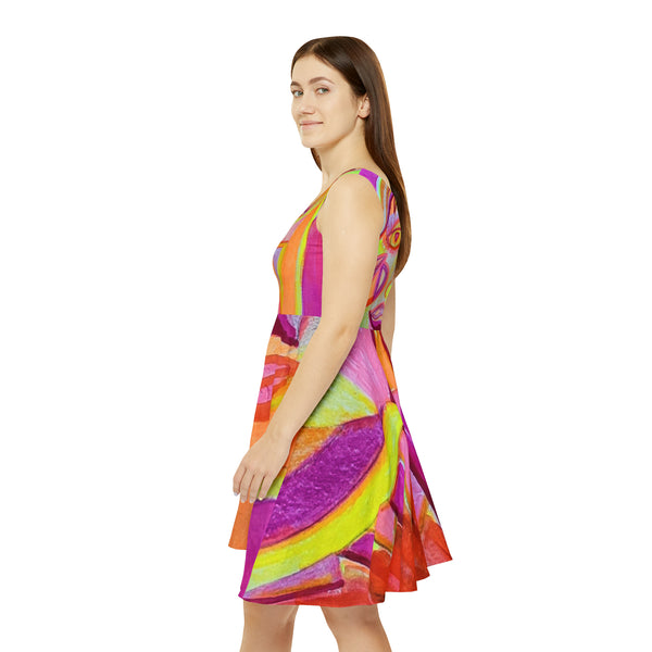 TANGERINA Original Art Dress