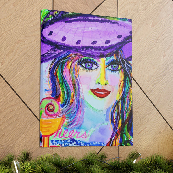 Gallery - Violet -  Canvas Print