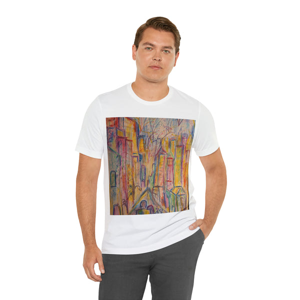 TWO TOAST THE TOWN Unisex Jersey Short Sleeve Tee