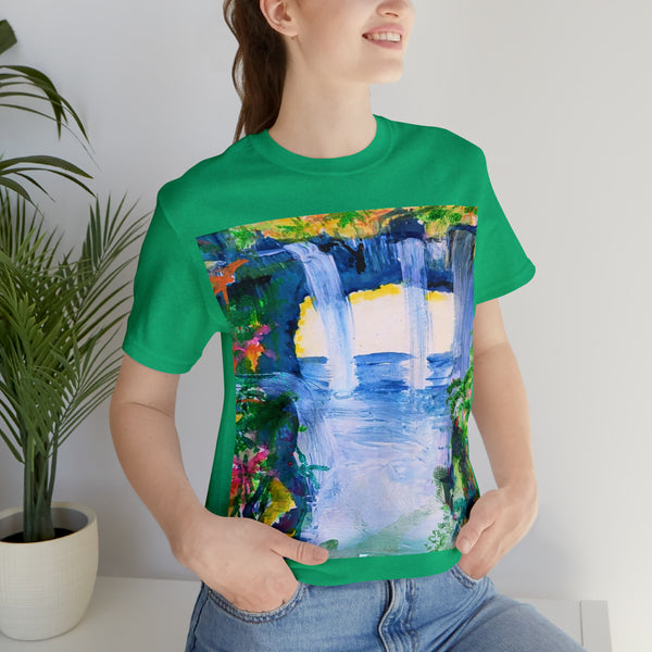 SECRET ISLAND CAVE 3  Unisex Jersey Short Sleeve Tee