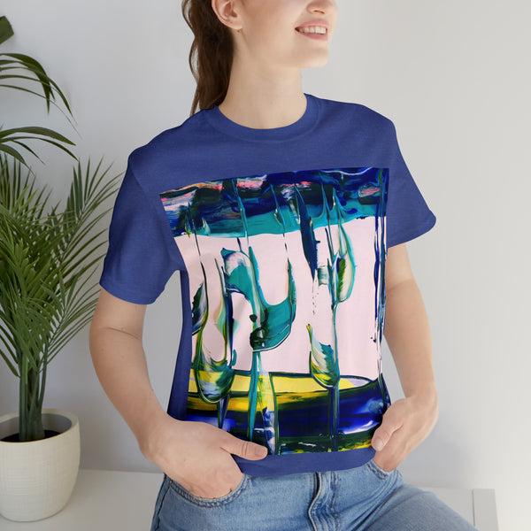 SALUTE THE SKY Wearable Art Unisex Jersey Short Sleeve Tee