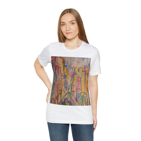 TWO TOAST THE TOWN Unisex Jersey Short Sleeve Tee