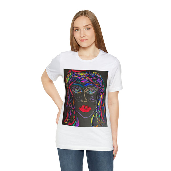 NEON ROSE  Unisex Jersey Short Sleeve Tee