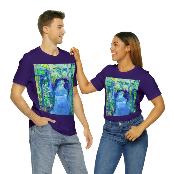 SECRET ISLAND CAVE 2 Wearable Art Unisex Jersey Short Sleeve Tee