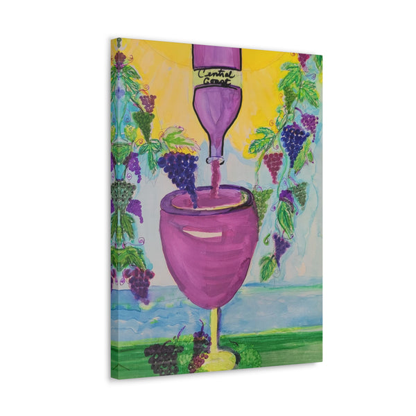 Gallery  - Grape To Glass -  Canvas Print