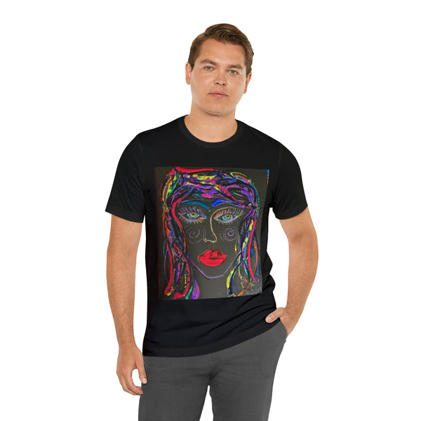 NEON ROSE  Unisex Jersey Short Sleeve Tee