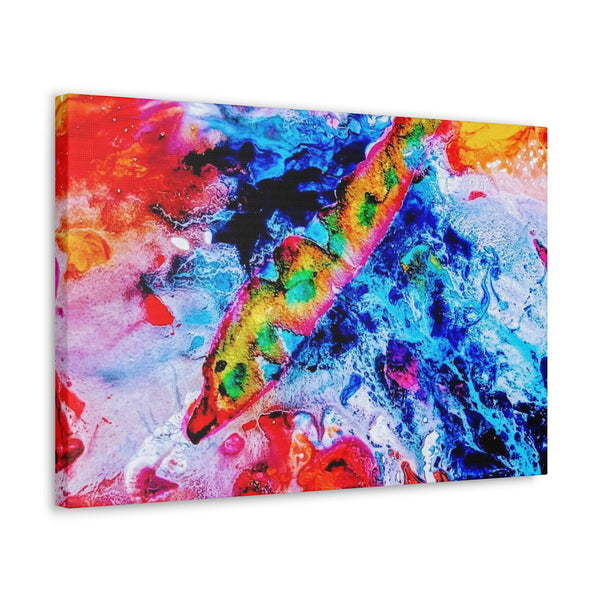 Fred Fancy Fish Canvas Gallery Wraps