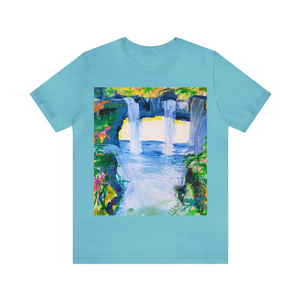 SECRET ISLAND CAVE 3  Unisex Jersey Short Sleeve Tee