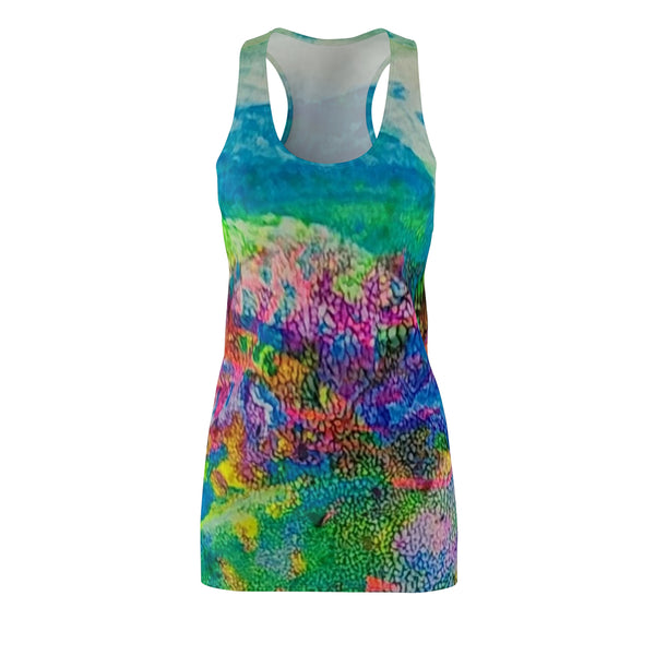 COLOR COMET Women's  Racerback Dress