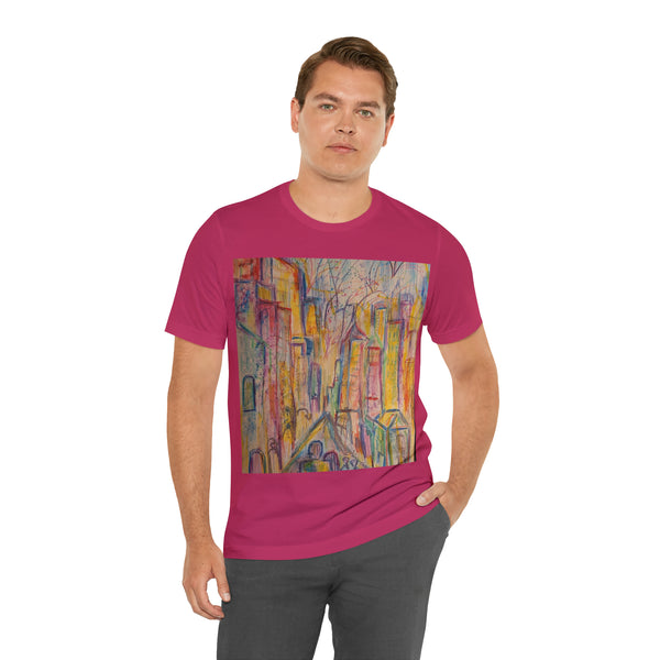TWO TOAST THE TOWN Unisex Jersey Short Sleeve Tee
