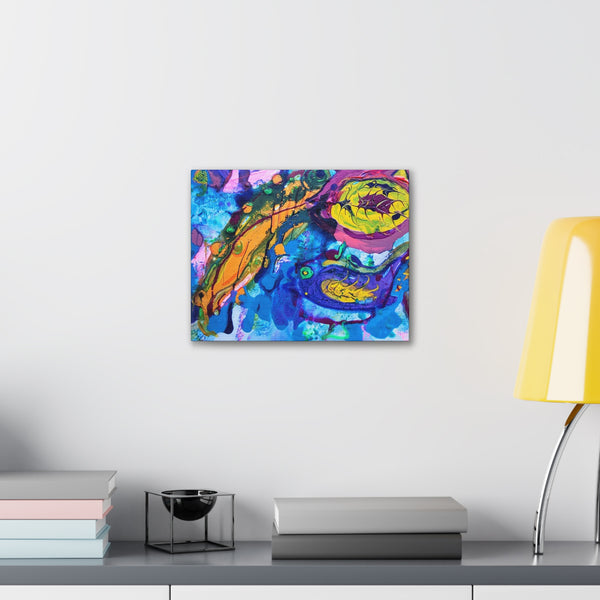 FOUR FISH Canvas Print Gallery