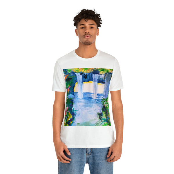 SECRET ISLAND CAVE 3  Unisex Jersey Short Sleeve Tee