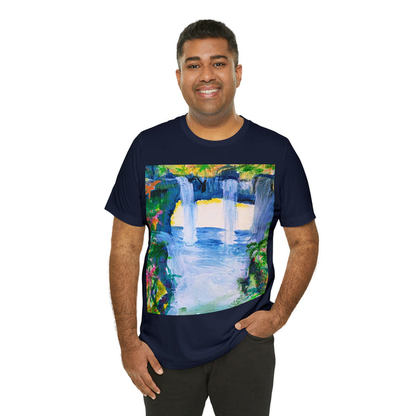 SECRET ISLAND CAVE 3  Unisex Jersey Short Sleeve Tee