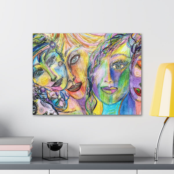 Gallery   - Party Of Five  -   Canvas Prints