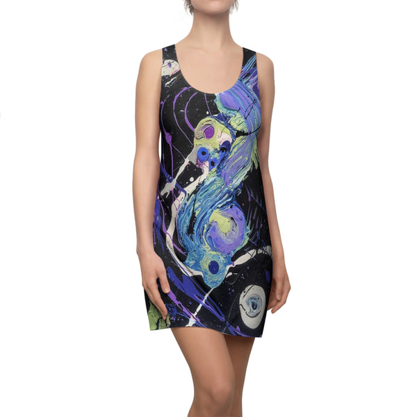 PURPLE  SHADE Women's Racerback Dress