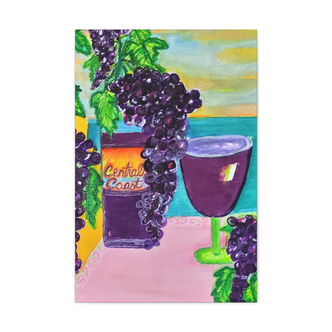 Gallery  - To Grapes -  Canvas Print