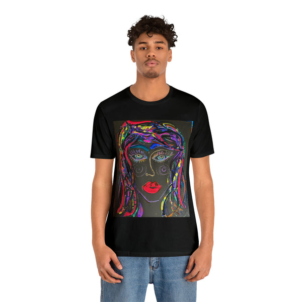 NEON ROSE  Unisex Jersey Short Sleeve Tee