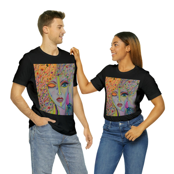 STARLIT    Unisex Jersey Short Sleeve Tee