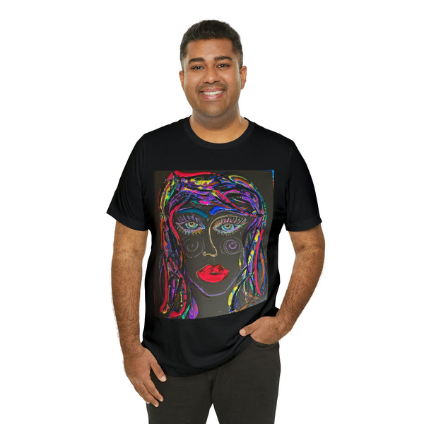 NEON ROSE  Unisex Jersey Short Sleeve Tee