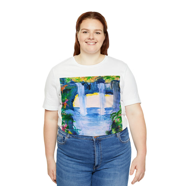 SECRET ISLAND CAVE 3  Unisex Jersey Short Sleeve Tee