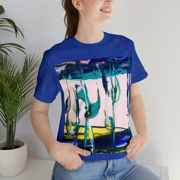 SALUTE THE SKY Wearable Art Unisex Jersey Short Sleeve Tee