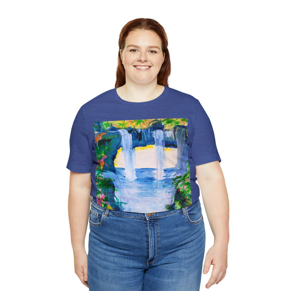 SECRET ISLAND CAVE 3  Unisex Jersey Short Sleeve Tee