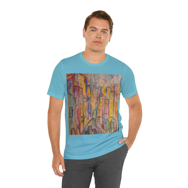 TWO TOAST THE TOWN Unisex Jersey Short Sleeve Tee