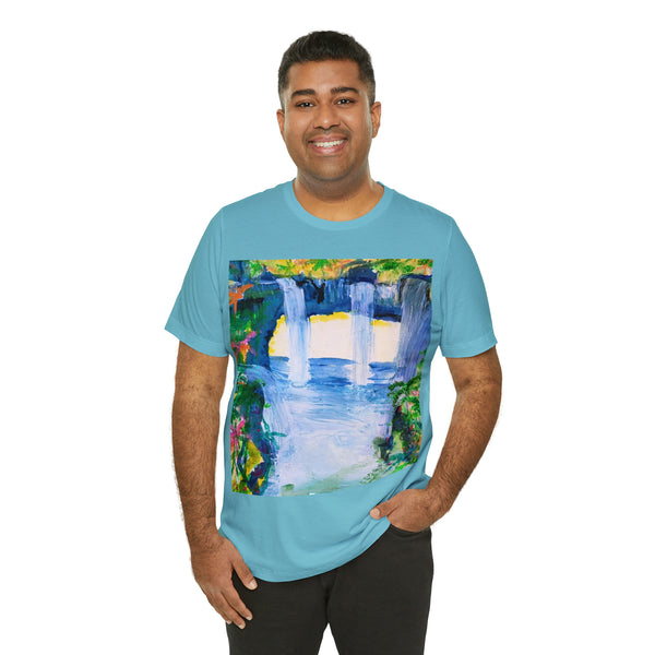 SECRET ISLAND CAVE 3  Unisex Jersey Short Sleeve Tee