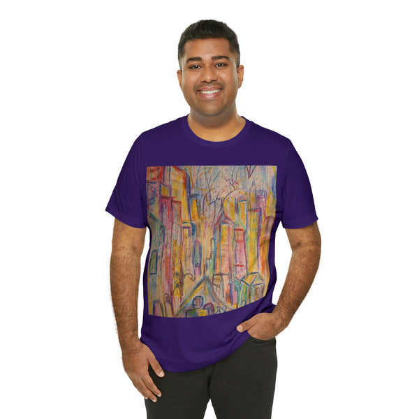 TWO TOAST THE TOWN Unisex Jersey Short Sleeve Tee