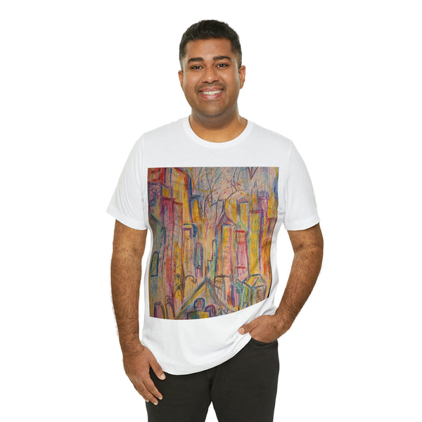 TWO TOAST THE TOWN Unisex Jersey Short Sleeve Tee