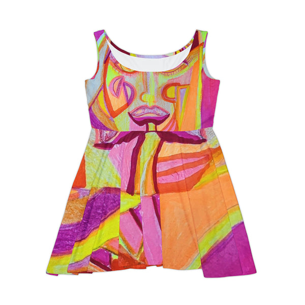 TANGERINA Original Art Dress
